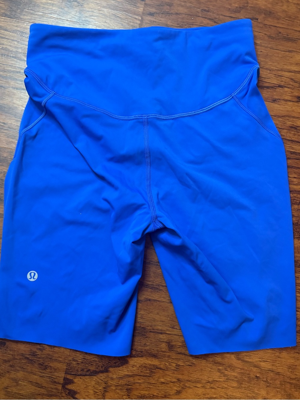 lululemon athletica Cobalt Blue High-Rise Bike Shorts